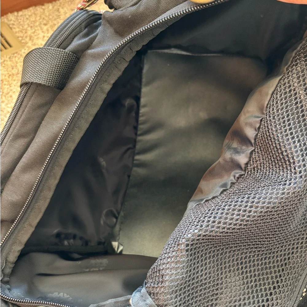 Timberland Black and Brown Men's Travel Duffel Bag